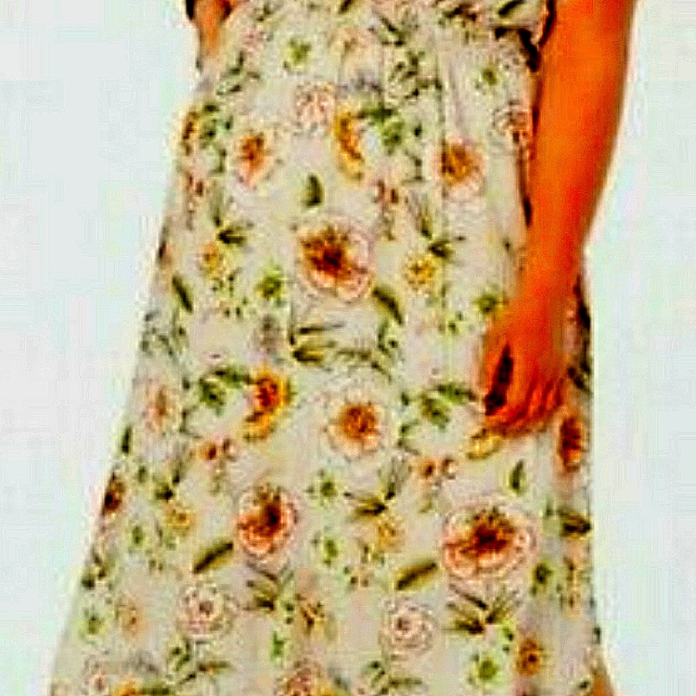 LOVE SQUARED Women's Plus Size Printed Maxi Dress